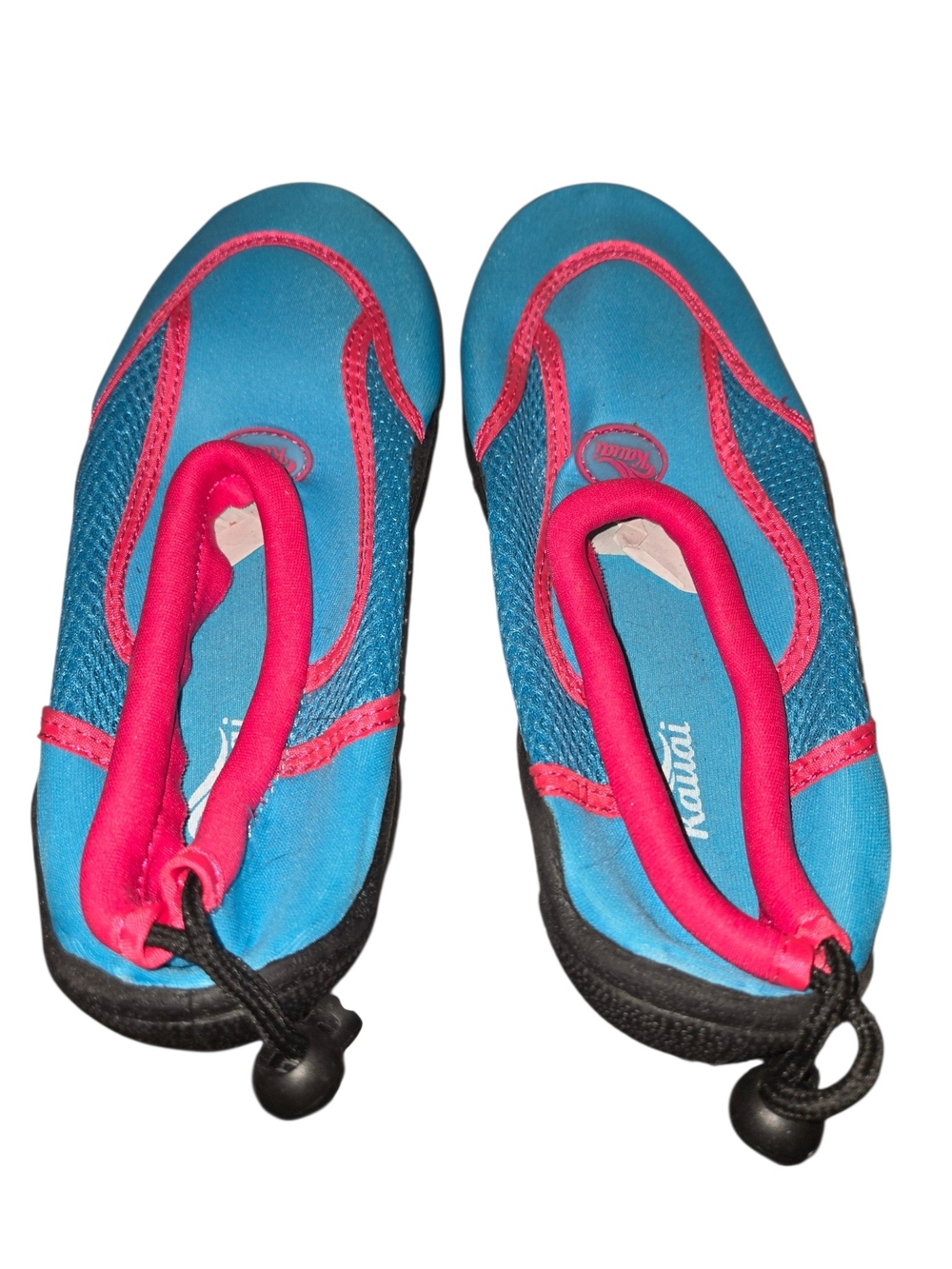 Kuwaii Turquoise Blue and Pink Water Shoes NWOT